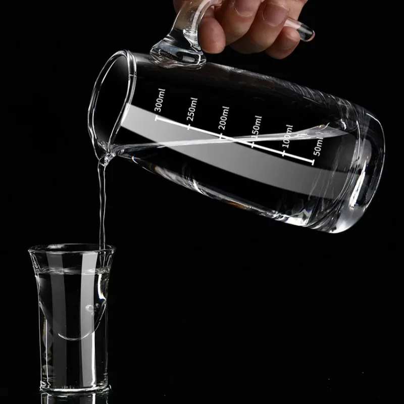 

TOPLIVING Glassware Baijiu Dispenser Foreign Wine Red Wine Decanter Household Wine Measuring Cup Korean Wine Jug For Hotel Bar P