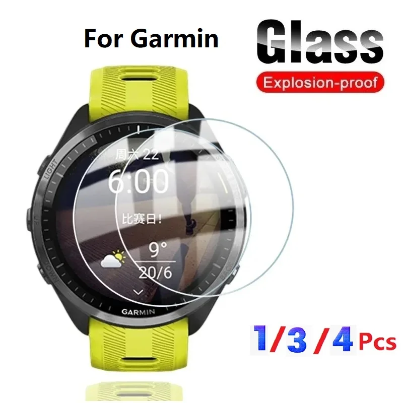 Screen Protector Glass Fim For Garmin Forerunner 745 735 955 945 935 735 XT 245 M 165 55 45 Tempered Glass Watch Accessories