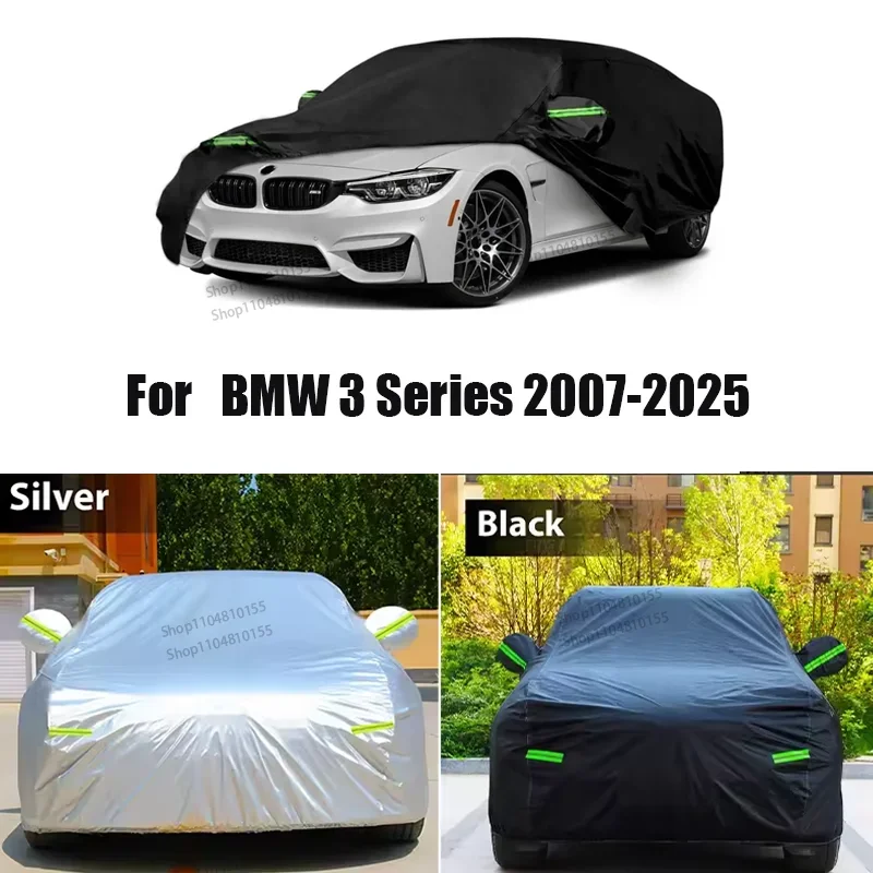 

Outdoor Waterproof Full Car Cover Customized For BMW 3 Series 2007-2025 Windproof Heavy Duty Rain And Snowproof