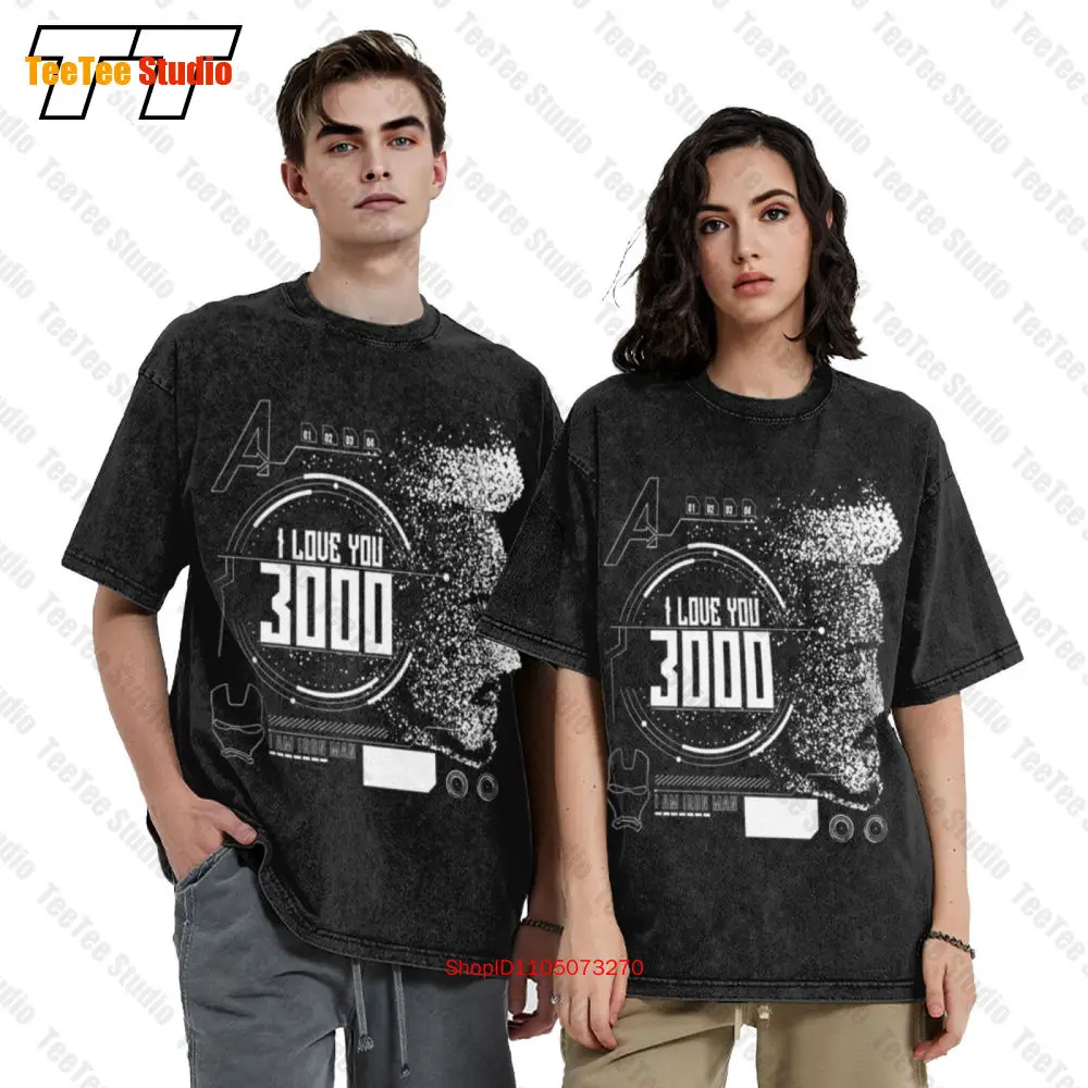 I Love You 3000 I Am Iron Vintage Oversized T-Shirt ENQB
