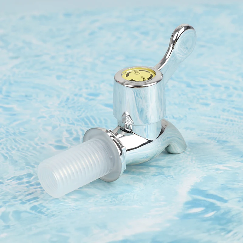 17mm Silver Glass Wine Bottle Faucet Jar Wine Barrel Water Tank Faucet 1PC