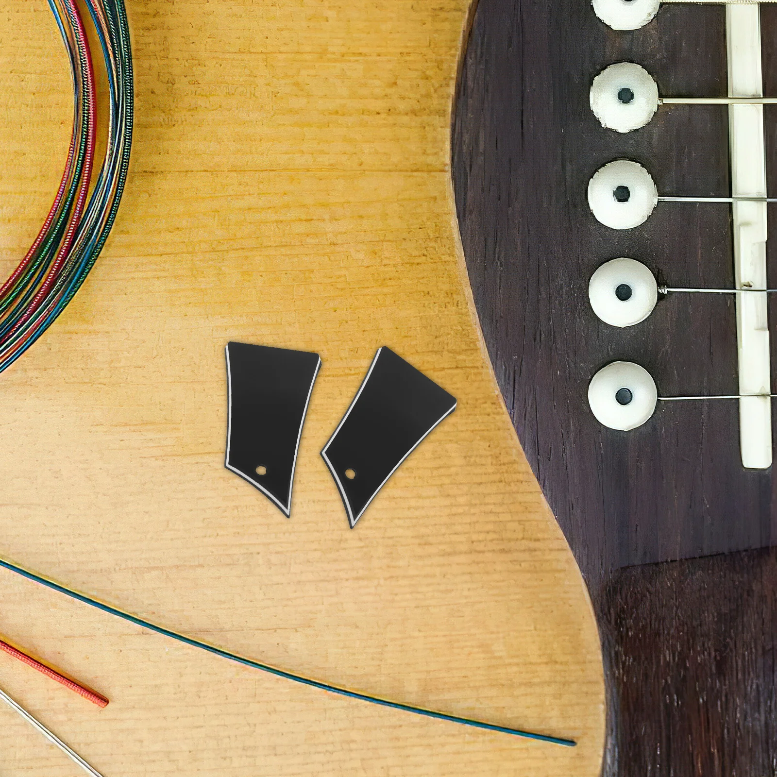 

10pcs Electric Accessories Black Plastic Truss Rod Covers For Guitar Neck Plate Repair Instrument Accessories Replacement Parts