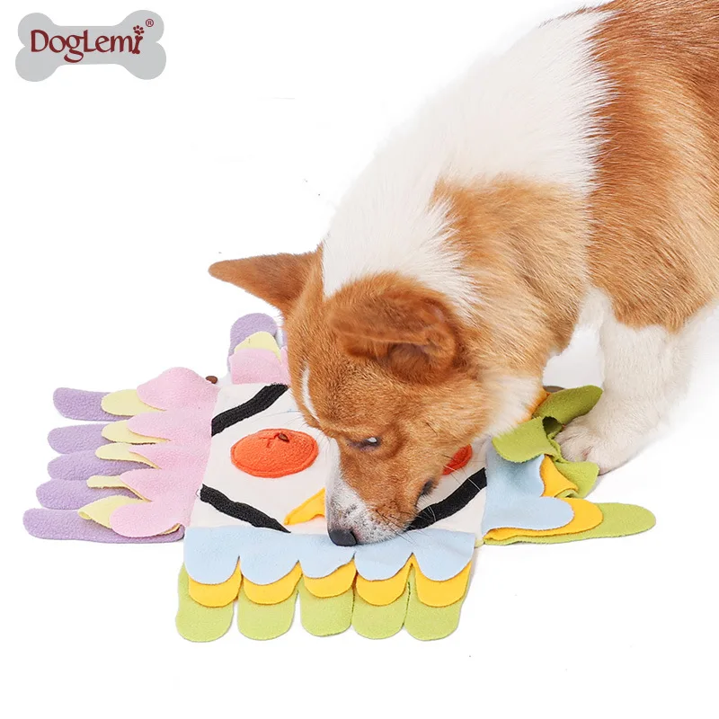 Dolemi Pet Owl Sniffing Toy, Transformable Ball-Shaped Chew-Resistant Dog Toy, Boredom-Relief Play Pet Supplies