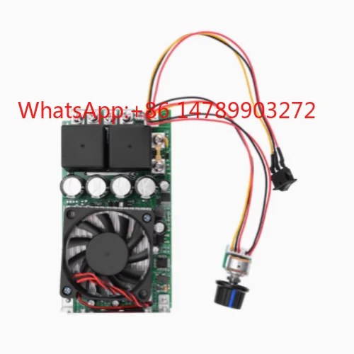 10-50V 100A 3000W Reversible PWM Brush Motor Speed Controller Module Compact Size