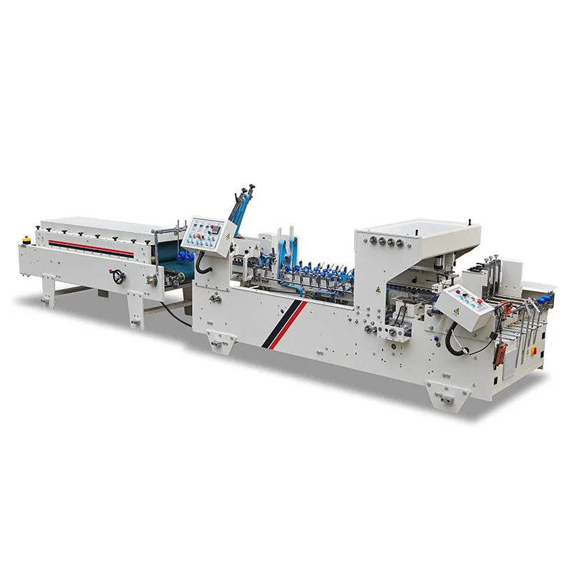 YG Fully Automatic Corrugated Box Pasting Packing Machine Side Rigid Corner Cardboard Paper Carton Packaging Production Line