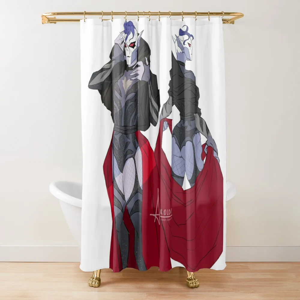 

Hordak new dress Prints & stickers Shower Curtain Window Waterproof Shower And Anti-Mold Bathtub Curtain