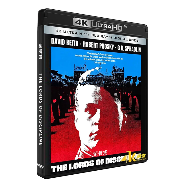 

The Lords of Discipline (1983) 4K UHD Blu-ray Disc DTS-HD MA 5.1 English Chinese subtitles Dolby Vision
