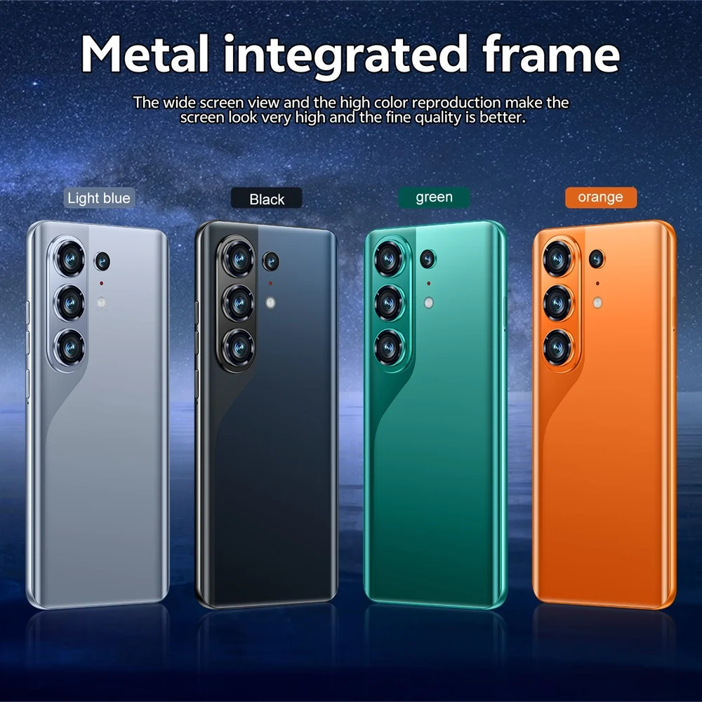 K-Touch Mobile Phones C26 Ultra Smartphone Android 5G 7.3 HD Cell Phone 22GB 2TB 7800mAh Octa Core Unlock Dual SIM 16+48MP Camera Global Version Cellphones