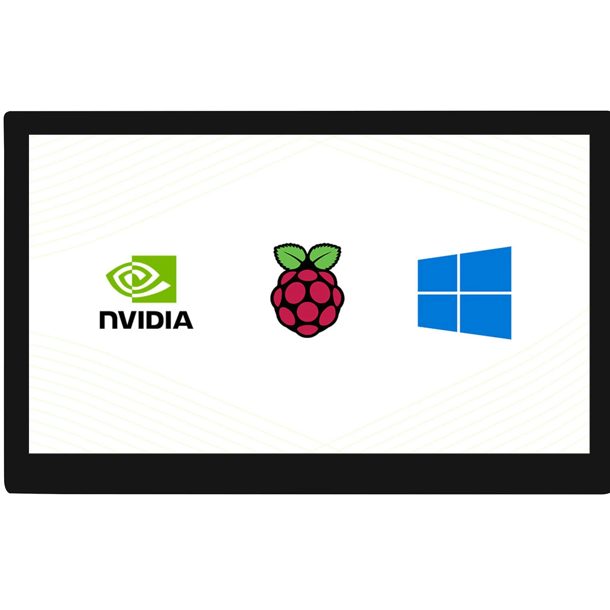 شاشة Waveshare مقاس 10.1 بوصة QLED Dot، لمسة سعوية، 1280*720، لوحة زجاجية مقواة G+G، دعم أنظمة مختلفة #2