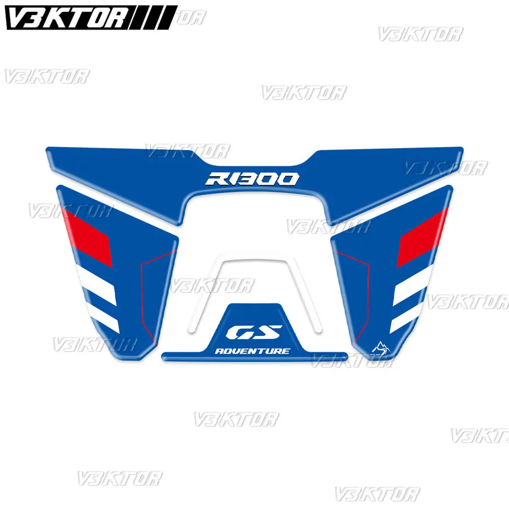 3D Resin Motorcycle Gloves Box Protection Sticker Decal For R 1300 GS ADV R1300GS Adventure