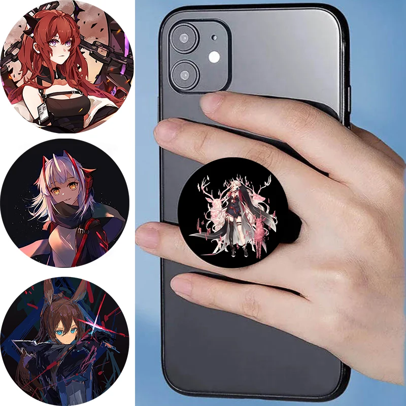 

Socket Popping A-Arknights For Huawei For Samsung For iPhone 13 14Plus Mobile Phone Stand Phone Sockets Folding Griptok Grip Tok