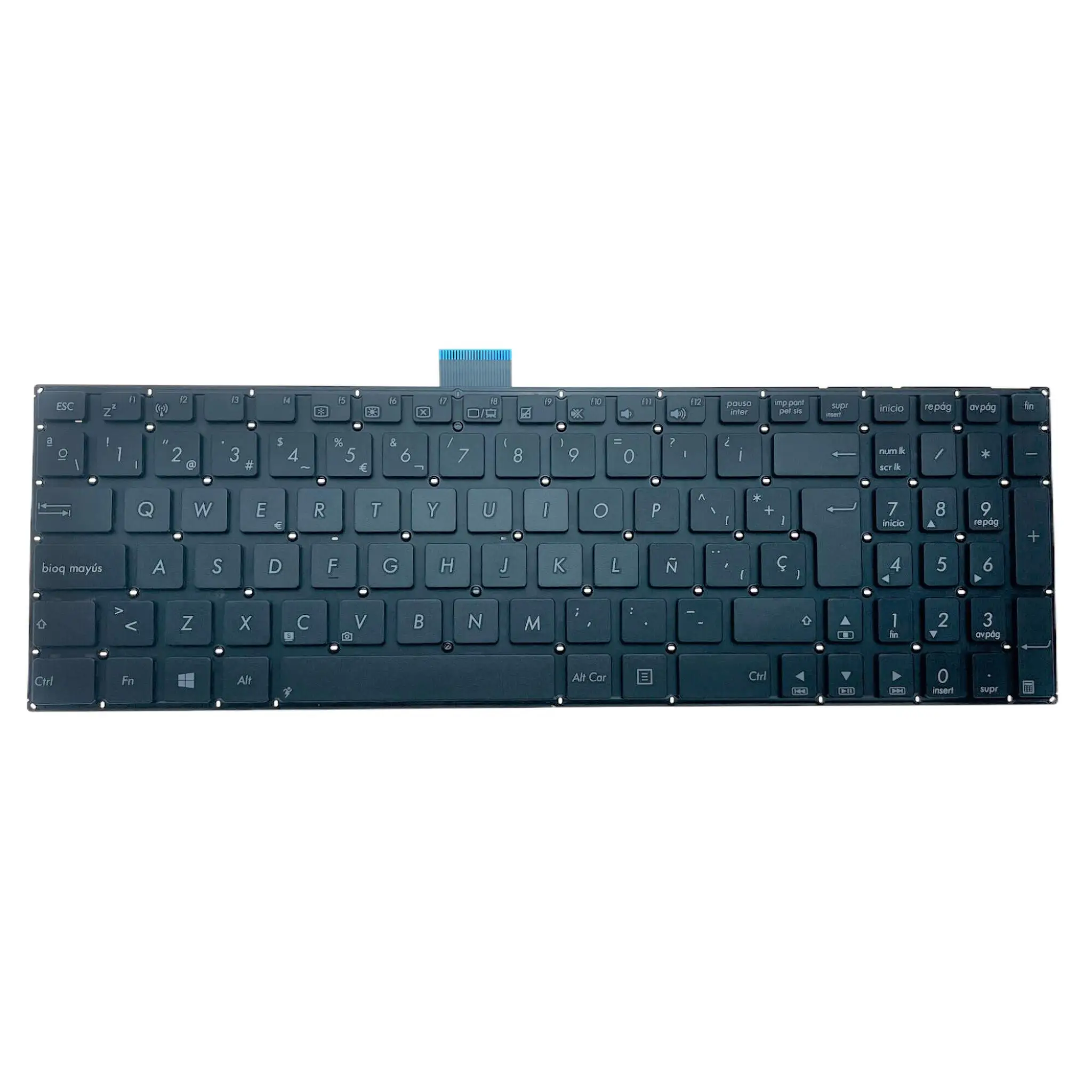 For ASUS X502 X502CA X502C F502 F502C F502CA Laptop Keyboard Replacement Spanish 0KN0-P11CB13