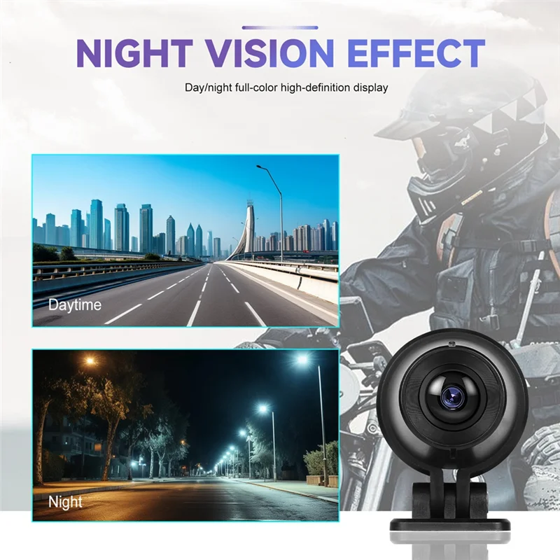 A20F-5 بوصة المحمولة دراجة نارية DVR داش كام Carplay أندرويد السيارات IP68 مقاوم للماء الجبهة كاميرا خلفية بلوتوث