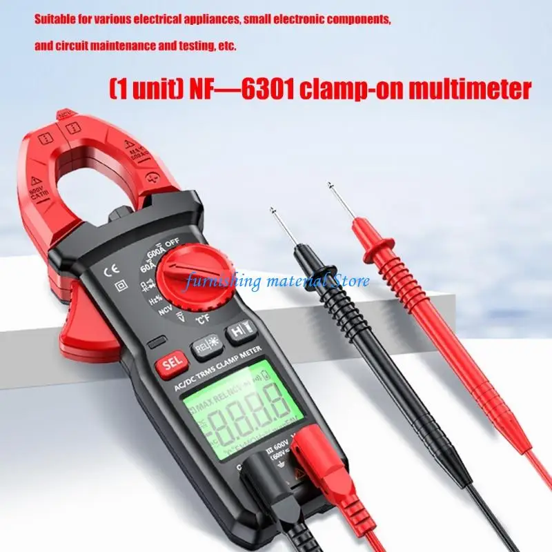 

Y5GD Ergonomic Grip Meter Includes Data Hold Function Low Power Warning And LED Light