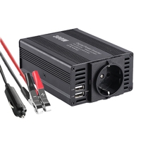 300W Power Inverter DC12V To AC220V 230V Power Converter Splitter Double USB Fast Charging Car Power Inverter EU Plug