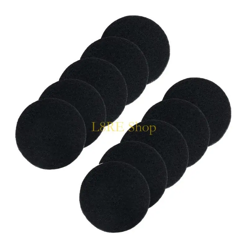 L8RE 10PCS Фильтруя губчатая смена губки Инструмент для удаления волос для животных запасная часть для вакуума для домашних