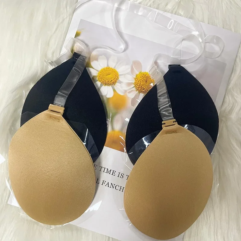 Nipple Covers Breast Lift Reusable Breast Pasties Petals Push Up Invisible Sticky Bra Adhesive Liner Booby Tape for Women