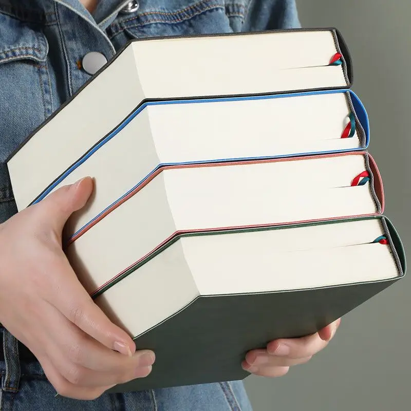 um-caderno-super-grosso-350-folhas-700-paginas-um-caderno-que-pode-ser-usado-por-um-ano-material-escolar-artigos-de-papelaria
