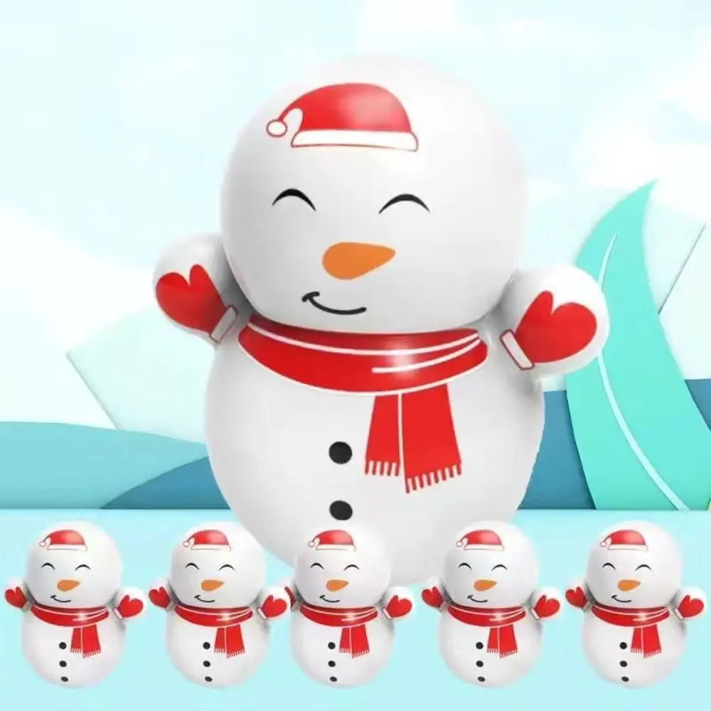 Piadas pinguim gags brinquedo de mesa descompressão mini copo pinguim ornamentos natal boneco de neve tumbler