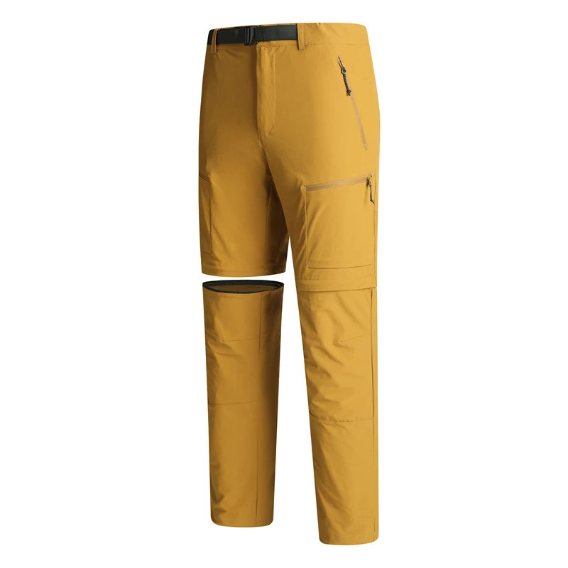 2026 Neue Herren Convertible Wanderhose Schnelltrocknend Leichtgewichtig Dehnbar Atmungsaktiv Abnehmbare Cargohose mit Mehreren Taschen für Outdoor und Camping
