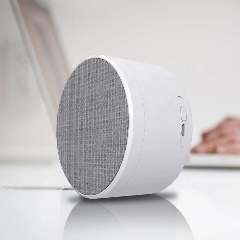 

Creative Cloth Speaker Wireless Mini Portable Home Party Outdoor Travel Speaker Desktop Decor Music Player Grey
