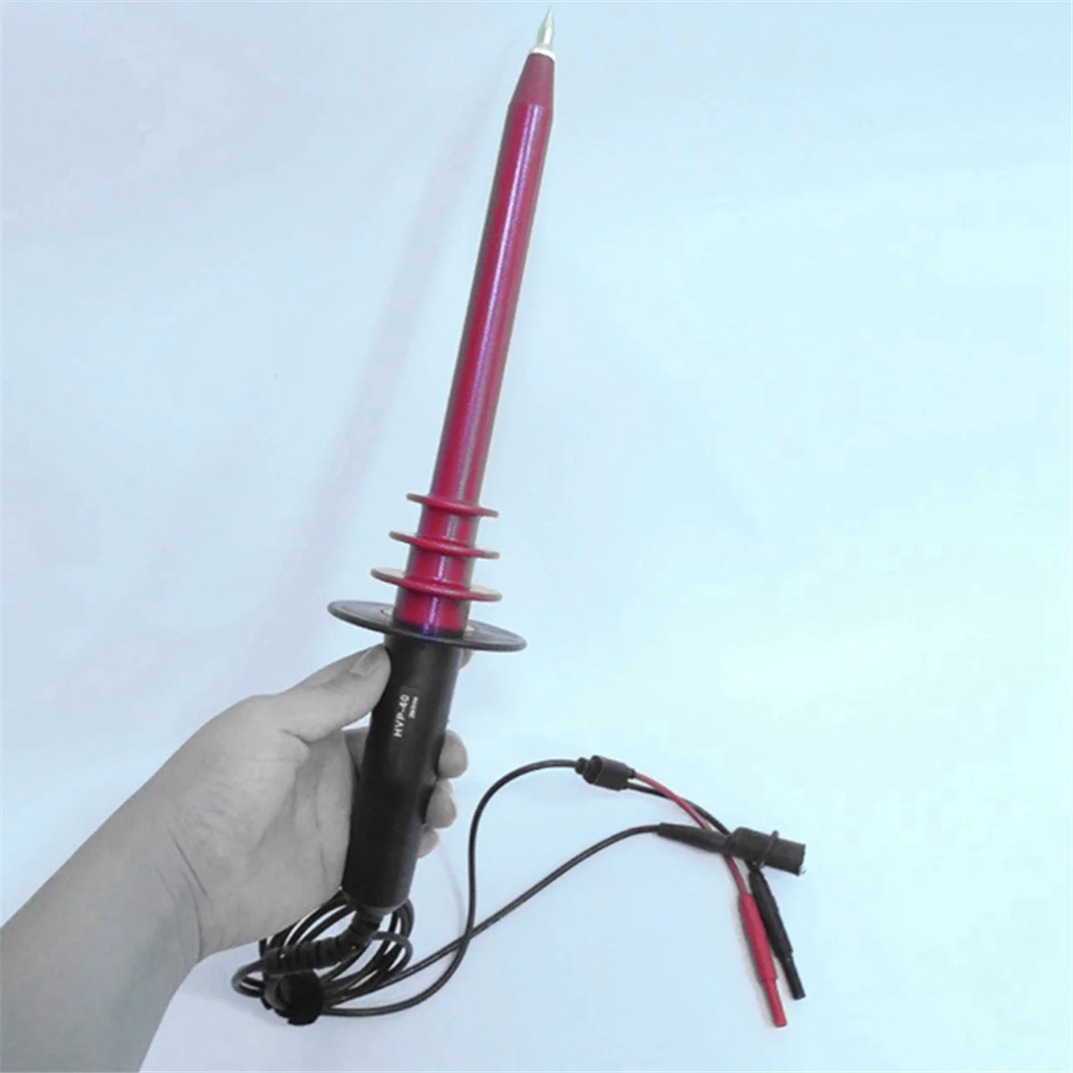 ABXHH HPV-40 Высоковольтный мультиметр 40 кВ Зонд 1000 Высоковольтный стержень обнаружения затухания Зонд переменного тока 10 МГц 0-40 кВ 1000:1