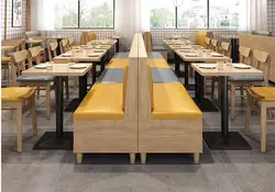 Dostosowana restauracja zachodnia uchwyt naścienny sklep z przekąskami restauracja Catering sklep Sofa z litego drewna deser do sklepów z herbatą stół i krzesła