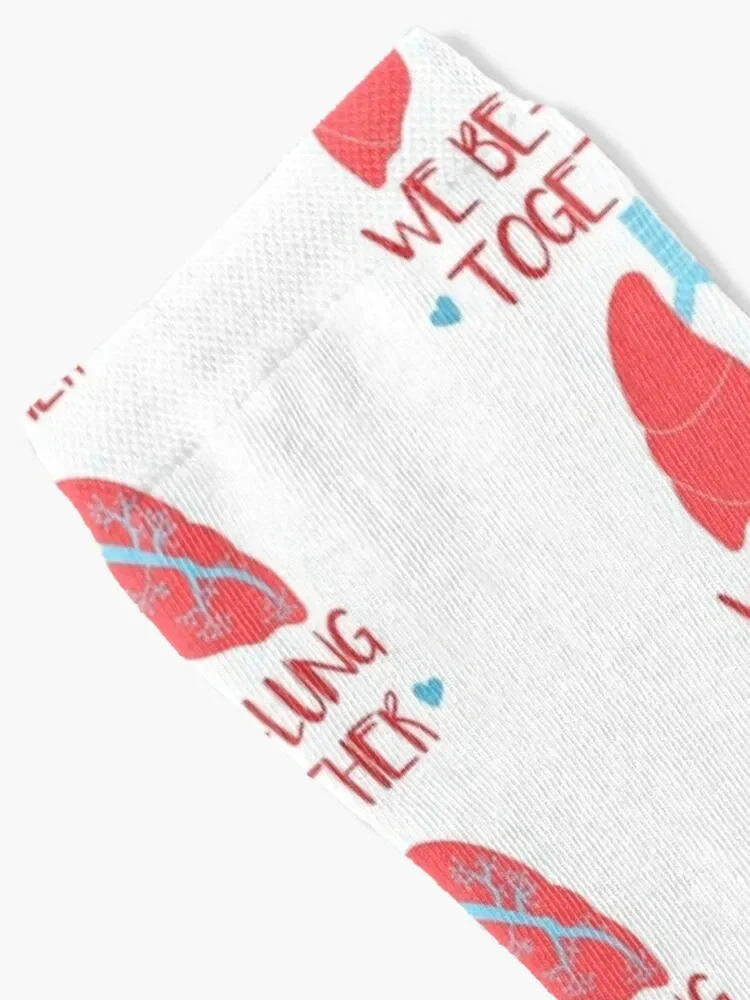 We Be-Lung Together Socks Children's fashionable anti slip football summer Socks Female Men's