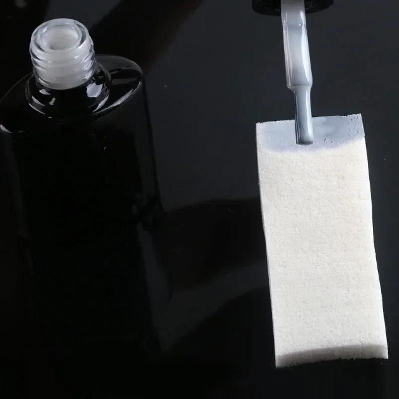 100 pz/pacco triangolo trucco spugna morbida fondotinta viso soffio di polvere lavabile leggero cosmetico nail art strumenti di bellezza