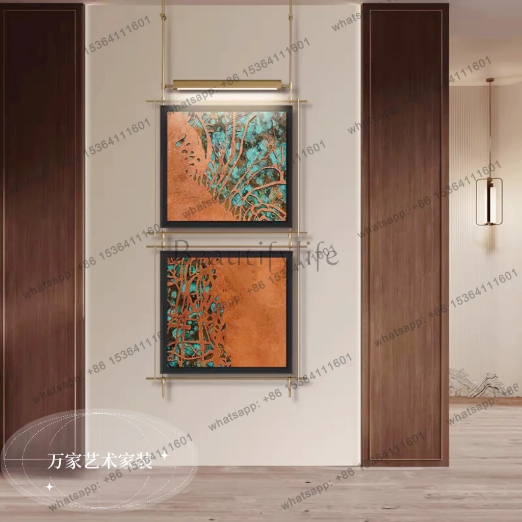 Three-dimensional hanging of the high-end hanging decoration sales department of the medieval style decorative painting wall