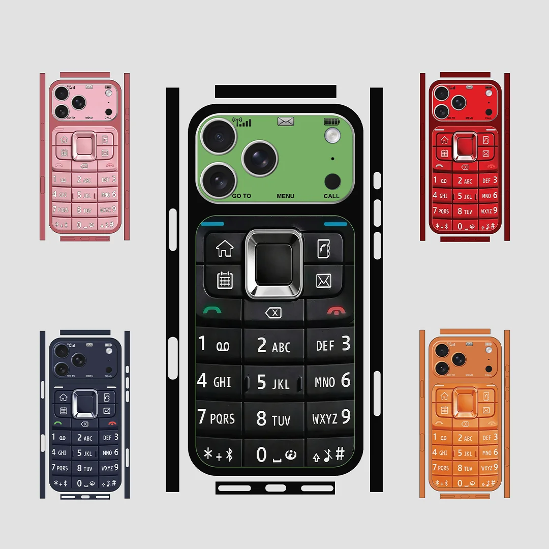 

Custom Skin Sticker for iPhone 17 Pro Max Decal Vinyl Cover Wrap Anti-Scratch Phone Back Protective Film