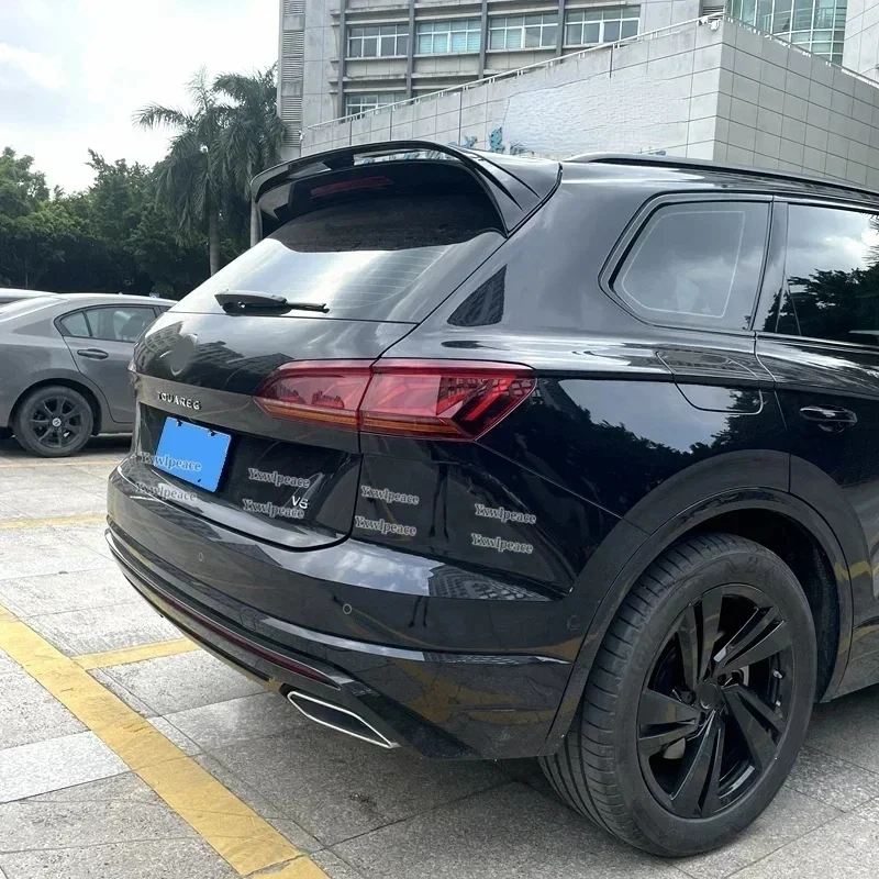 

For Volkswagen VW Touareg Spoiler 2019-2022 High Quality ABS Plastic Rear Roof Spoiler Trunk Wing Body Kit Accessories