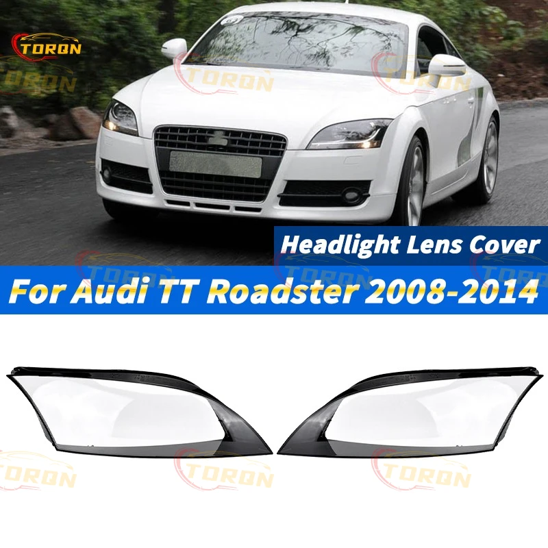 

For Audi TT Roadster 2008-2014 Car Headlight Cover cap Headlamp Shade Head Lamp headlight lamp cover automobil parts accessori