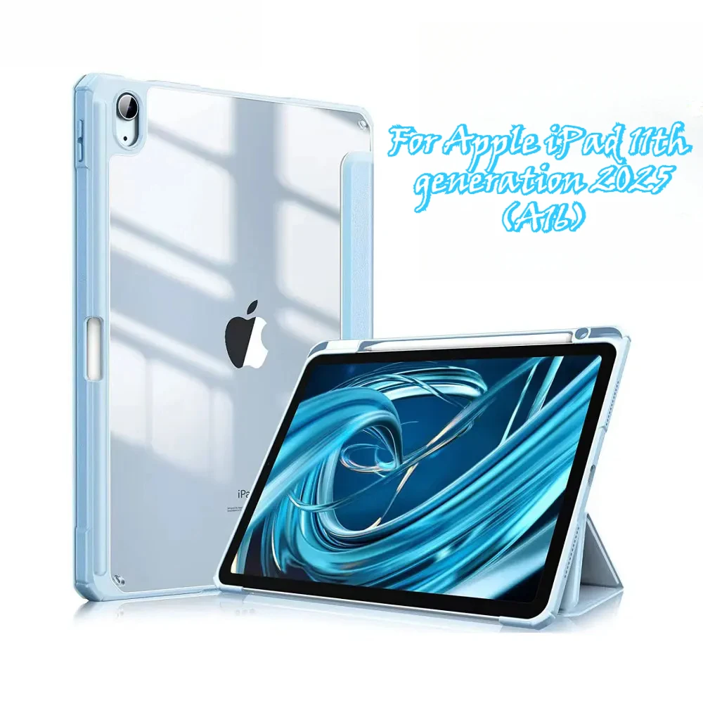 

Новинка 2025 года для Apple iPad 11th A16 10th 9.7 6th Cover Air7 11 13 M2 M3 M4 Чехол Air 11 5/4 10.9 Pro 11 Mini 7 6 8.3in 10.2 7/8/9th