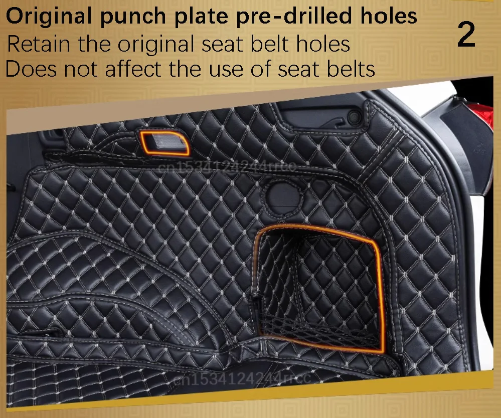 For Toyota RAV4 AX50 Customized fully enclosed trunk cushion Anti slip and wear-resistant trunk mat 2020-2023 Edition model