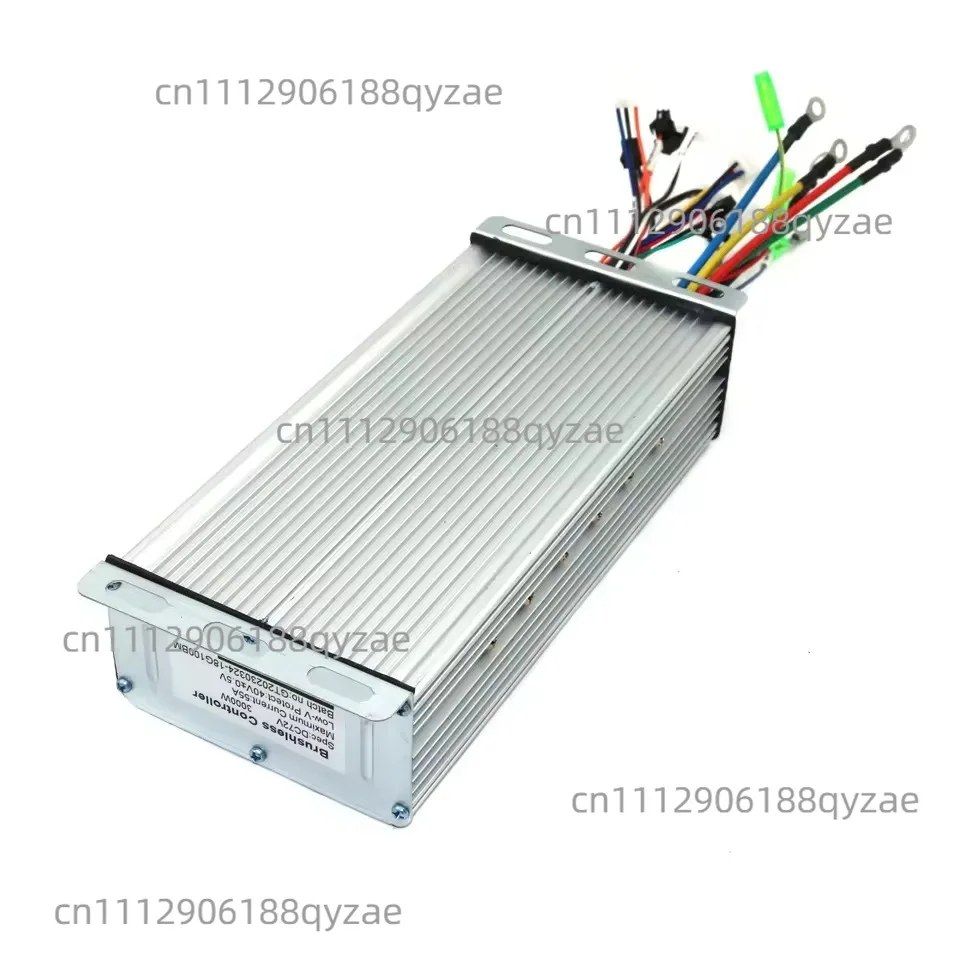 48V/60V/72V Electric Bike Brushless Motor Controller 55A 2000W High Power DC Dual-mode Electric Vehicle Brushless Controller