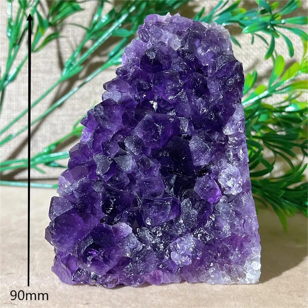 Imagem -03 - Ametista Natural Crystal Stone para Decoração de Casa Pedras Preciosas Minerais Esfera Minerais Quartzo Cru Aglomerado de Forma Livre Espiritual