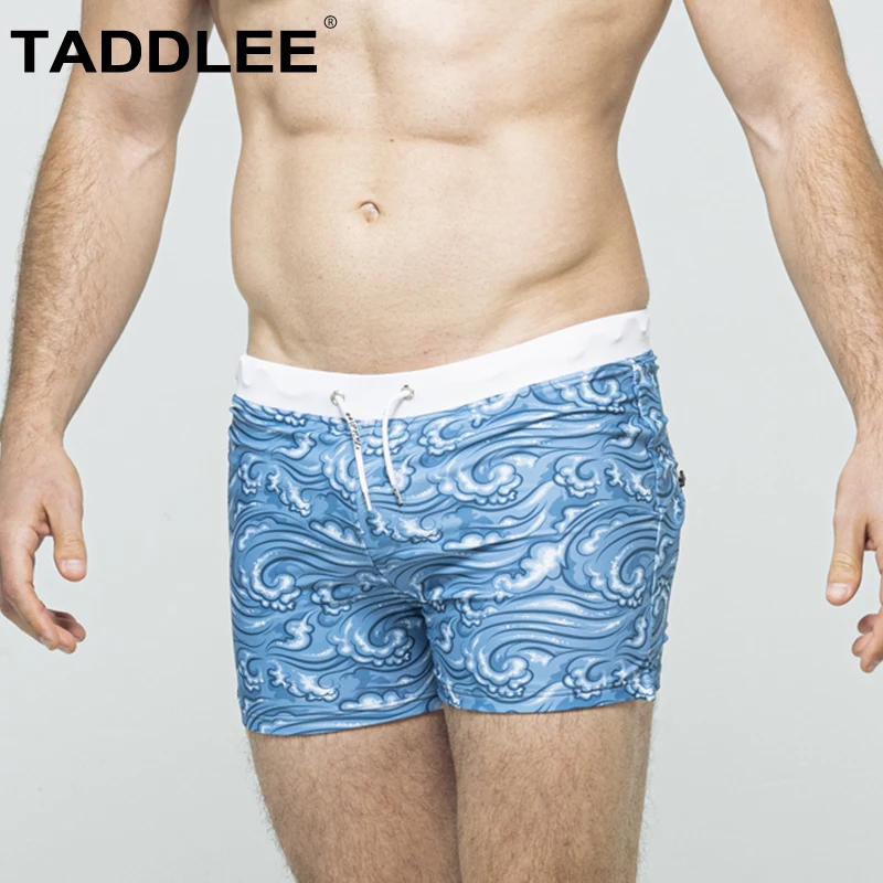 Tad dlee sexy Herren Bade bekleidung Badehose Slips Badeanzüge quadratisch geschnittene Badeanzüge