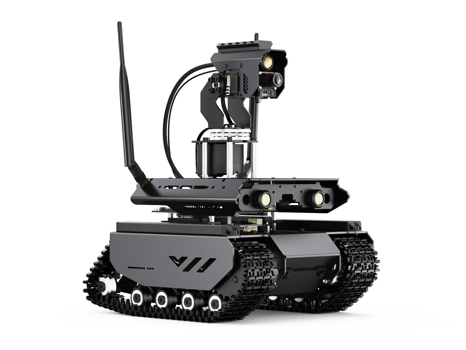 

UGV Beast off-road tracked AI robot multifunctional omnidirectional flexible gimbal mobile robot Jetson Orin series core