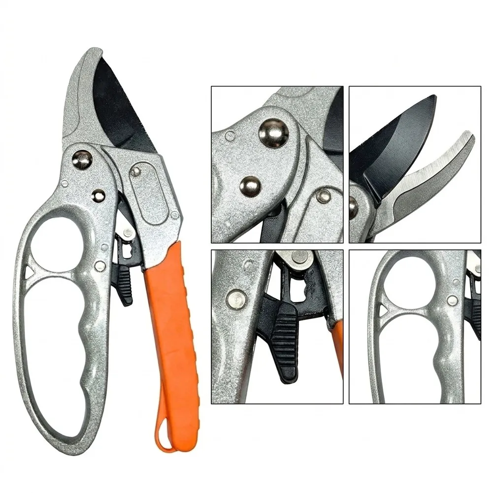 Lightweight Aluminum Garden Pruning Shears With Manganese Steel Cutter For Fruit Trees And Bonsai Trimming Tools
