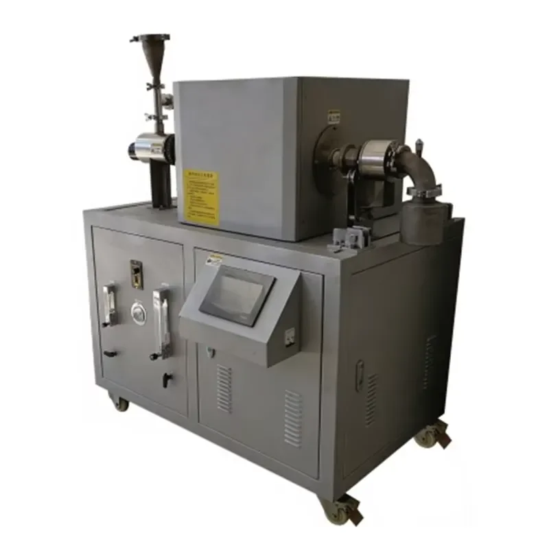 Lab 1100℃ Furnace Vacuum Sintering Rotary Atmosphere Tube Furnace Optional Resistive, Microwave, or Hybrid Heating Modes