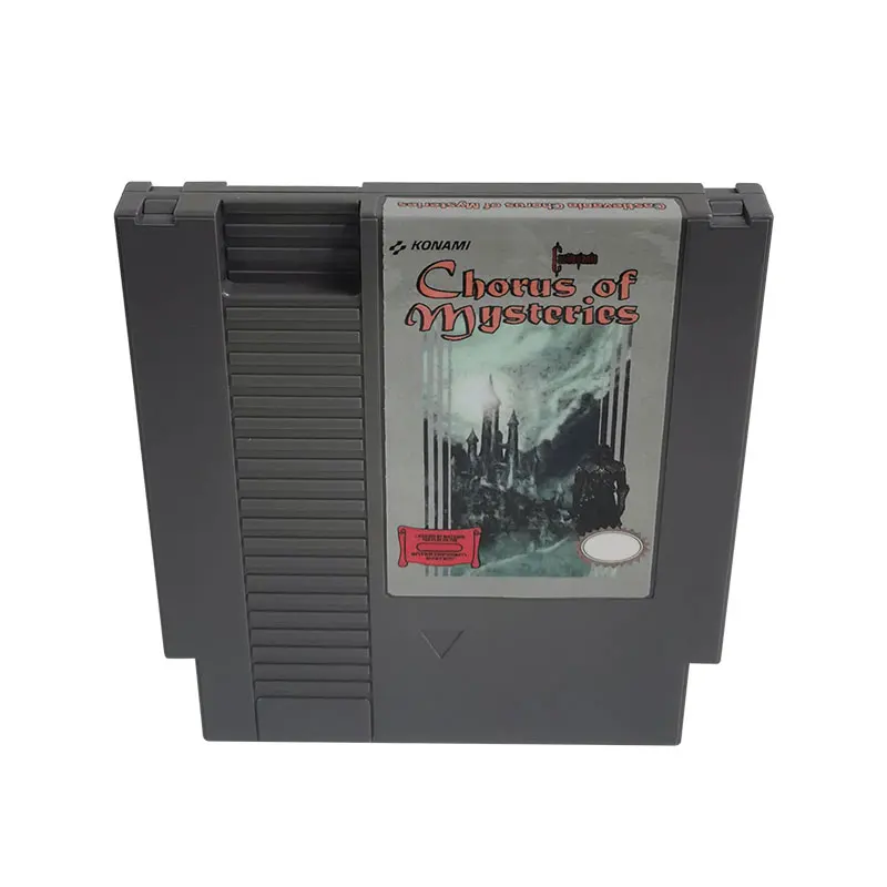 Castlevania CHORUS of mysteries-ตลับเกมสำหรับ NES Console 72หมุด8bit การ์ดใบเดียว
