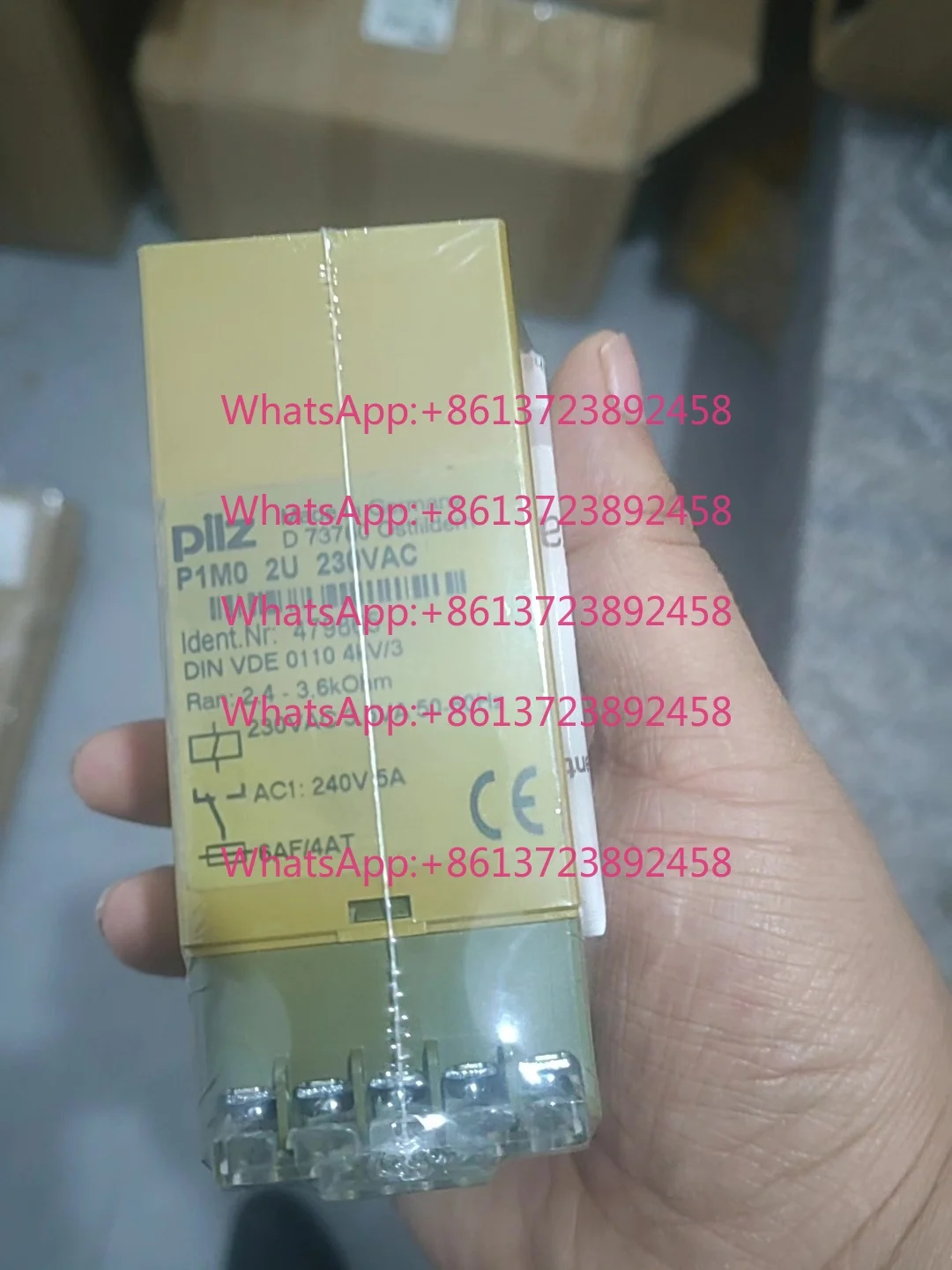 PILZ Pilz safety relay, model 479865