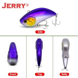 Jerry señuelo VIB lipless hundimiento traqueteo duro para lucio y lubina