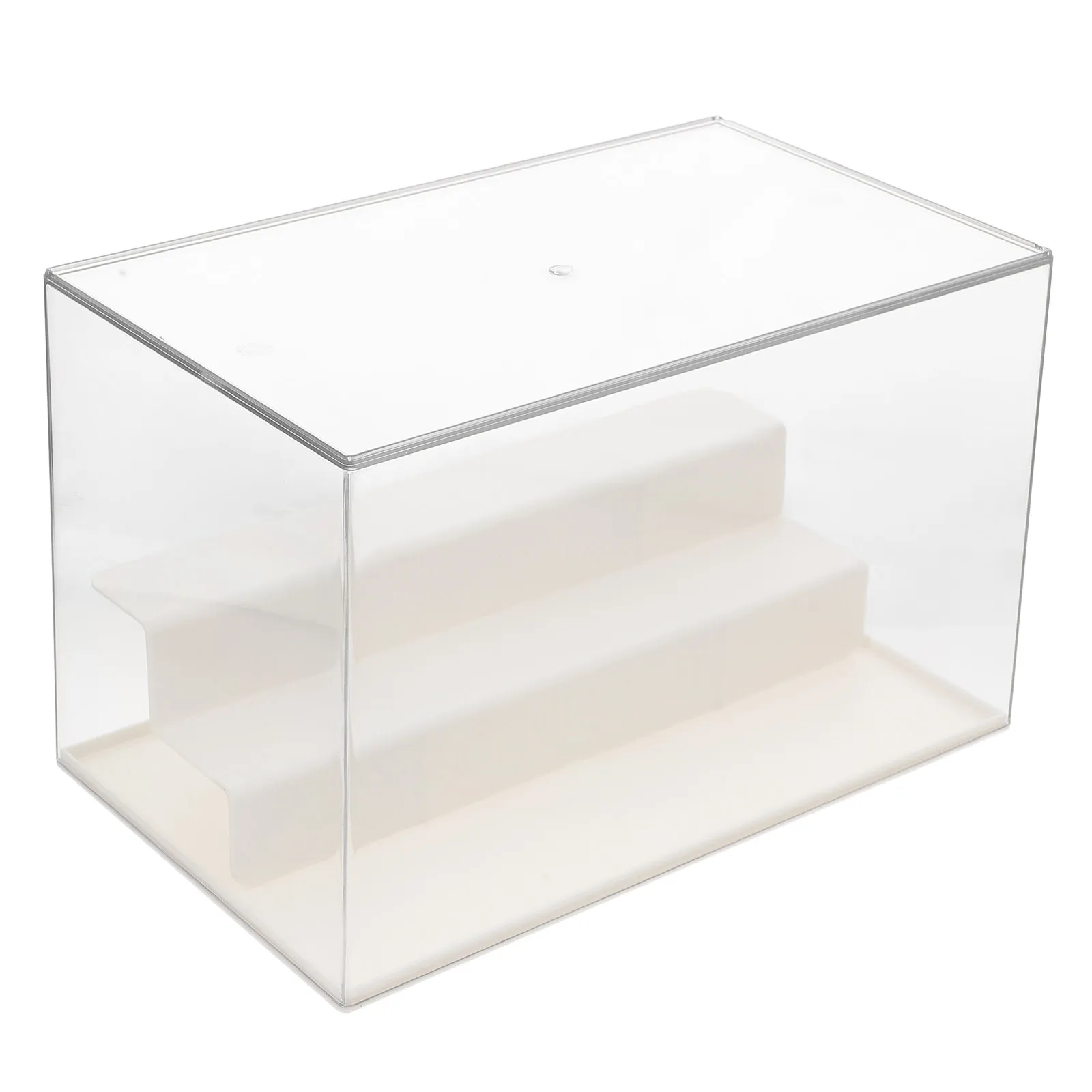Clear Three Layer Multi-Layer Figure Display Box Transparent Storage Holder Showcase Display Case for Action Figures