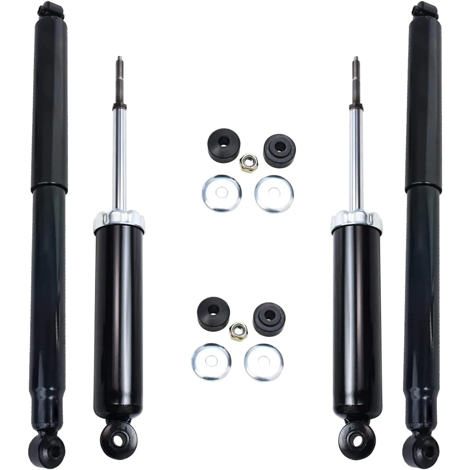 US 2WD Shock Absorbers for Ford F-150 F-250 F-350 Ranger Bronco, 4 Complete Shock Absorbers Assembly Front Rear Replacement