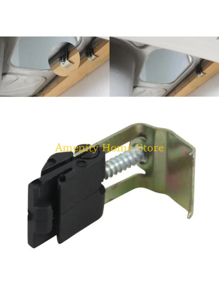 

F26C Convenient Sink Mounting Solution Sink Mounting set Practical Sink Attachment Clips 10pcs for Kitchen & Bathroom Sinks