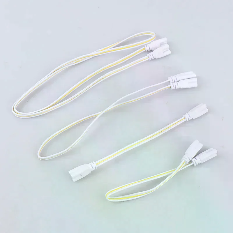 1Pcs LED tube lamp connected cable T4 T5 T8 LED light double-end connector wire
