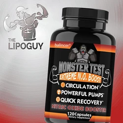 Nitric Oxide Booster, Quick Replenishment, Increase Muscle Strength, Long Lasting Powerful Pump