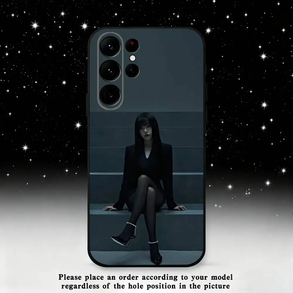 حافظة لهاتف سامسونج S25، S24 Ultra، S20، S30 plus، S22 plus، S23، S30 Ultra 5G من السيليكون الأسود